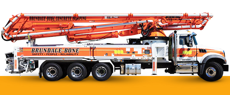 Brundage Bone offers concrete pumping services and Telebelt rentals across the US.